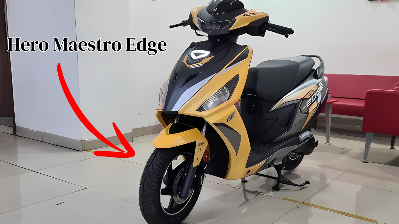 Hero Maestro Edge is the Stylish Scooter for the Modern Girl