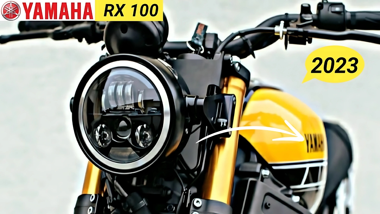 The Return of a Legend New Yamaha RX 100 in 2025 with new look GST News