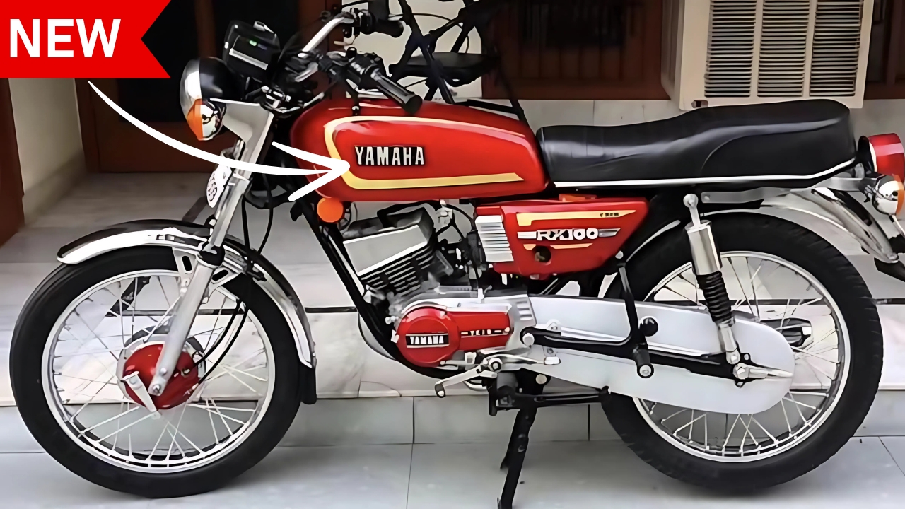 Yamaha new model rx 100 price sale