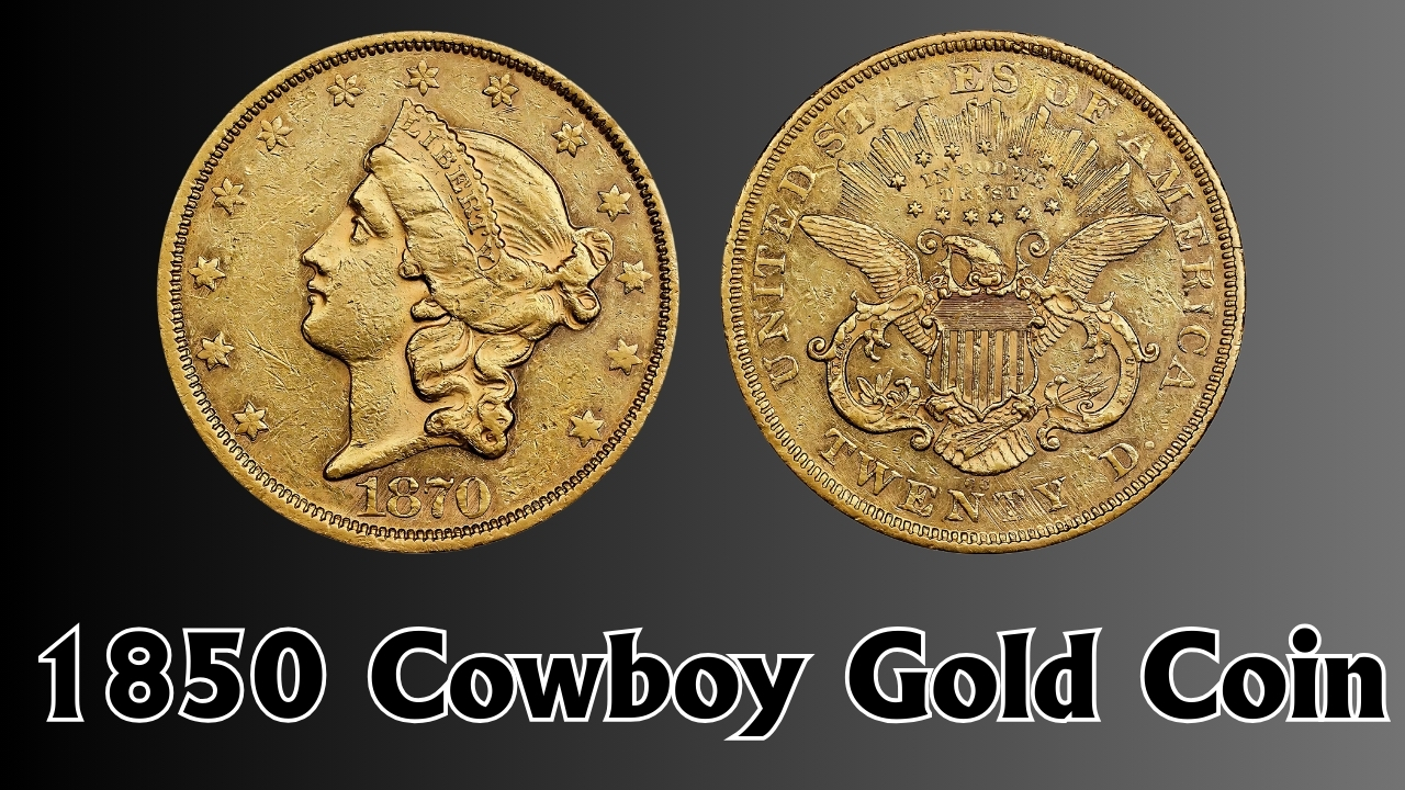 1850 Cowboy Gold Coin